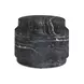 Hades Black Marble Oval Outdoor Concrete Top Coffee Table