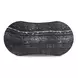 Hades Black Marble Oval Outdoor Concrete Top Coffee Table