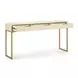Pesce Cream Rectangular Console Table