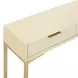 Pesce Cream Rectangular Console Table
