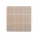 Alma Taupe Square Outdoor Concrete Top Side Table