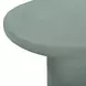 Jade Green Free Form Outdoor Concrete Top Side Table