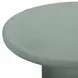 Jade Green Round Outdoor Concrete Top Medium Coffee Table