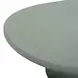 Jade Green Round Outdoor Concrete Top Large Coffee Table