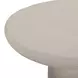 Jade Cream Free Form Outdoor Concrete Top Side Table