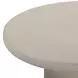 Jade Cream Round Outdoor Concrete Top Medium Coffee Table