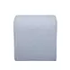Desi Light Blue Performance Fabric Upholstered Square Ottoman