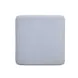 Desi Light Blue Performance Fabric Upholstered Square Ottoman