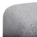 Desi Black and White Performance Fabric Upholstered Square Ottoman