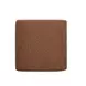Desi Red Performance Fabric Upholstered Square Ottoman