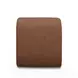 Desi Red Performance Fabric Upholstered Square Ottoman