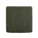 Desi Green Performance Fabric Upholstered Square Ottoman