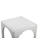 Tomlin Cream Performance Fabric 35" Square Game Table