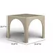 Tomlin Tan Performance Fabric 35" Square Game Table