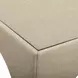 Tomlin Tan Performance Fabric 35" Square Game Table and Round Ottoman Set of 2