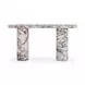 Darcy Breccia Outdoor Oval Capraia Console Table