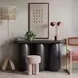Rahul Black Console Table