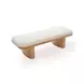 Ollie White Performance Boucle Large Bench