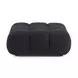 Calliope Black Square Modular Ottoman
