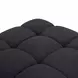Calliope Black Square Modular Ottoman