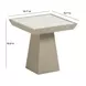 Coco Washed Ash Square Side Table