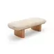 Ollie Natural 57" Large Bench