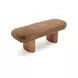 Ollie Taupe 48" Bench