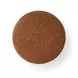 Oopa Bronze Performance Boucle Upholstered Swivel Round Ottoman