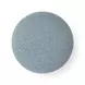 Oopa Blue Performance Boucle Upholstered Swivel Round Ottoman
