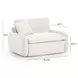 Rachelle Cream Velvet Lounge Chair