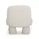 Stomp Cream Performance Fabric Upholstered Accent Chair