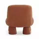 Stomp Rust Performance Fabric Upholstered Accent Chair