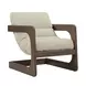 Palma Cream Upholstered Accent Chair