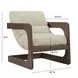 Palma Cream Upholstered Accent Chair