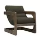 Palma Forrest Green Upholstered Accent Chair