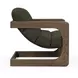 Palma Forrest Green Upholstered Accent Chair