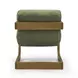 Palma Forrest Green Performance Fabric Upholstered Accent Chair
