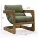 Palma Forrest Green Performance Fabric Upholstered Accent Chair