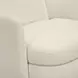 Wolfie Cream Performance Fabric Upholstered Swivel Accent Chair