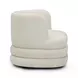 Beckham Cream Performance Fabric Upcycled Living Room Set
