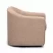 Thao Blush Upholstered Swivel Accent Chair
