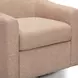 Thao Blush Upholstered Swivel Accent Chair