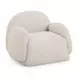 Marius Cream Performance Fabric Upholstered Accent Chair