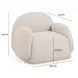 Marius Cream Performance Fabric Upholstered Accent Chair