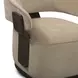 Madison Stone Performance Fabric Upholstered Swivel Accent Chair
