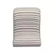 Senna Taupe and White Upholstered Accent Chair