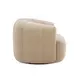 Jasmine Oat Upholstered Swivel Accent Chair