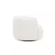 Jasmine Cream Performance Fabric Upholstered Swivel Accent Chair