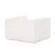 Tarra Cream Performance Fabric Upholstered Arm Chair