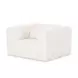 Tarra Cream Performance Fabric Upholstered Arm Chair